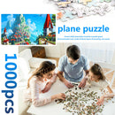 Mountain Town Scenery Puzzle Educational Toys 1000 Piece Paper Jigsaw Gift
