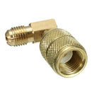 Car AC Air Conditioner Refrigeration Adapter Connector for R410A Gauges Hos B1N4