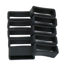 Rubber Replacement Watch Band Strap Loops Watch Strap Keeper Retainer 20MM