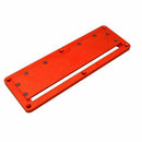 Aluminum Circular Saw Throat Plate Flip DIY Woodworking Table Cover Plate