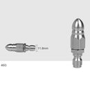 4X 1/4inch Drain Pipe Jetter Rotary Nozzle Quick Release Pressure Sewer Nozzle
