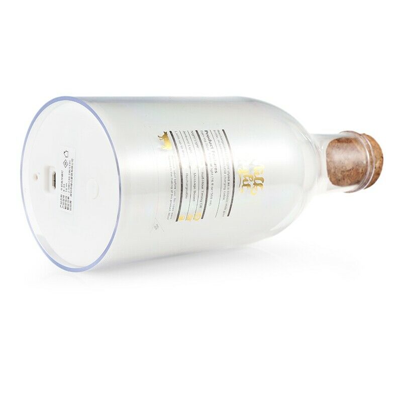 Usb Charging Led Bedside Lamp Milk Bottle Diy Message Night Light With Timi O3T7