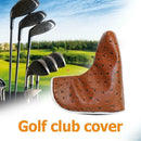 Golf Club Iron Head Cover Protector Golf Club Putter Accessories Brown