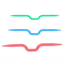 3 sizes of needles ABS plastic cables knitting needle 3.0 5.0mm. Q3S7