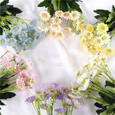 Artificial Chrysanthemum Daisy Flower Bouquet Arrangement Office Decor Blue