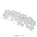 Flower Frame Edge Cutting Dies Stencil DIY Scrapbooking Craft Paper Card