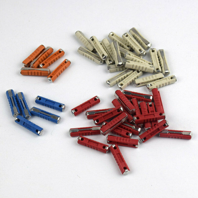 50pcs  Green Car Torpedo Fuse Torpedo-Like Eastern European Fuse Combinati WTM