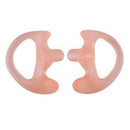 6Pieces Silicone Soft Ear Bud For Covert Acoustic Tube Earpiece For  2 Way Radio