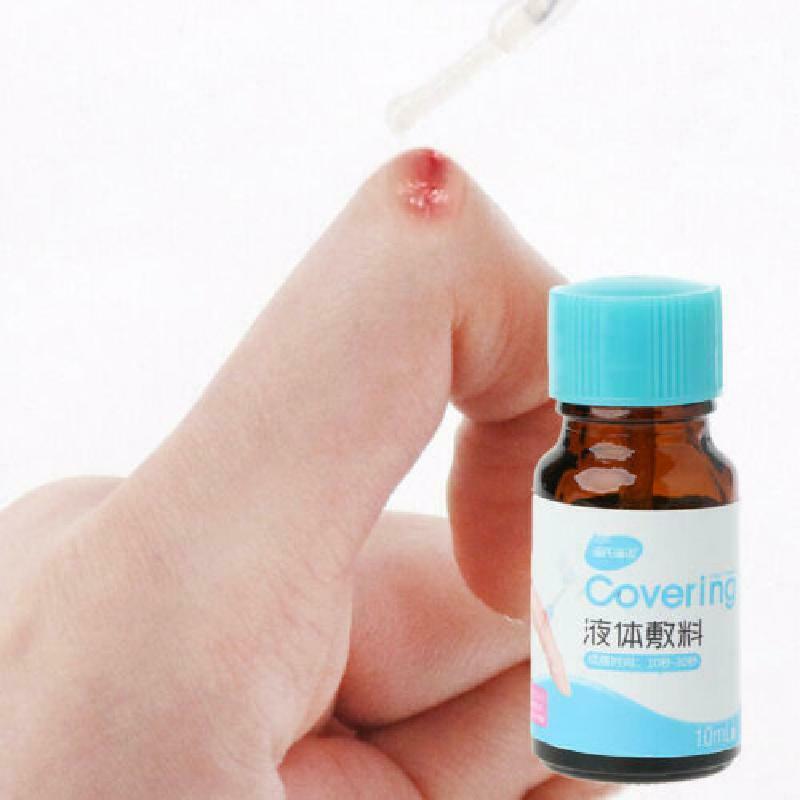 10ml Waterproof First Aid Liquid Bandage for Small Cut Wounds Healing Patch Gel