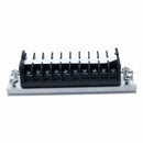 TD-1510 660V 15A Dual 10 Pole Din Rail Electric Terminal Strip Block Q7L8