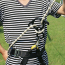 25KN Safety  Mountaineering Rock Tree Climbing Clip Locking Carabiner
