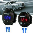 Waterproof Car Boat Motorcycle LED Panel Digital Voltage`Meter Display Voltme lj