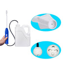 2L/60oz Portable Handheld Atomizer Nozzle Ajustable Pressure Garden Sprayer