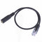 Headset Buddy 3.5mm Smartphone Headset To RJ9 Phone Adapter Cable Useful Jack ME