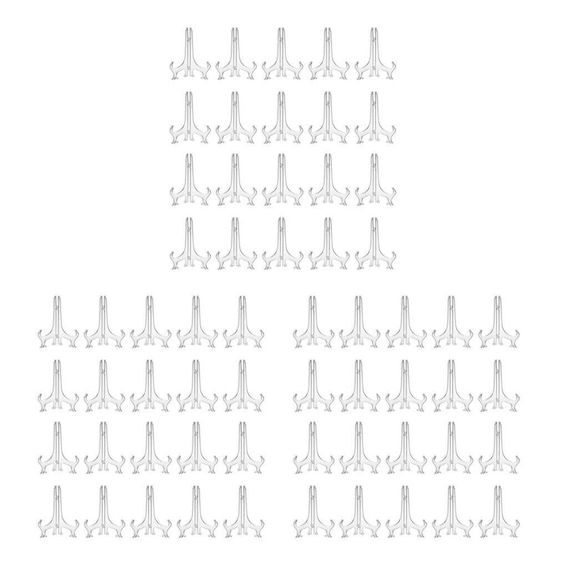 60x Easels Stand Holders Vertical Display Photo Sign Pedestal Ornaments 3"
