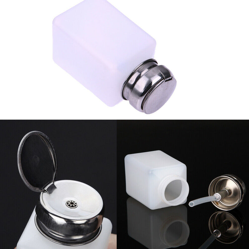 Empty Box Nail Polish Remover Disinfectant Fluid Alcohol Container Holder