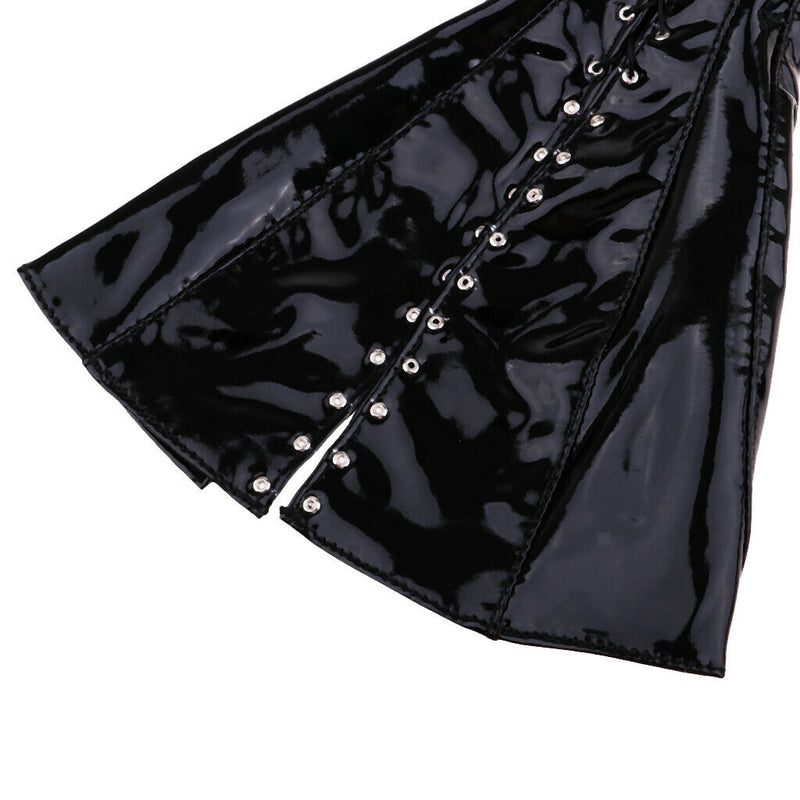 1/6 Scale PU Clothes Hooded Coat Underpants Whip Set for 12" Action Figures