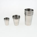 Set of 12Pcs Drinking Cups Shatterproof Tumblers Stainless Steel, Perfect for