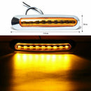 2Pcs 9 Led Side Marker Lights Tail Lamp Car Truck Trailer Rear Lights Parki M9A5