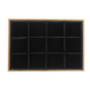 12 Slot Jewellery Watch Box Display Storage Organizer Show Home Use New