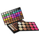 123 Colors Eyeshadow Palette Pro Eye Blush Highlight Matte Makeup Tools Kit