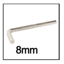 10PCS/SET 0.9mm-8mm Diameter Metric Short Arm Allen Hex Wrench Steel Hexago F7M0