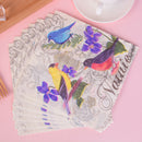 20pcs Flower and Bird Decoupage Napkin Paper Tissue for Xmas Wedding Decor3cG