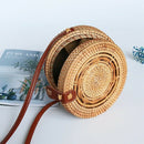 Rattan Bags for Women Woven Straw Crossbody Rattan with Bag
