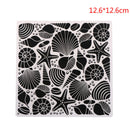seafood Embossing folders Plastic Embossing Folder For Scrapbooking DIY card 3C