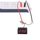 2 Wire Digital Red LED Car Voltmeter Volt Panel Meter Gauge AC70-500V