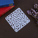 Spray Plate DIY Draw Tool Photo Album Tools for Kids Theme Hollow Ruler