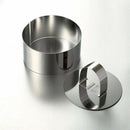 Cake Molds Stainless Steel Cake Rings Cake Mousse Mold with Pusher,3.15In D