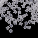 1000pcs 13mm Plastic Tattoo Hexagonal lace Ink Cups Caps Holder Pigment Suppl BX