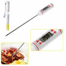 Kitchen Digital Food Thermometer Probe w/ Instant Read LCD Screen Anti-Corrosion