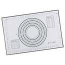 Non-Stick Baking Mats Rolling Oven Sheet Cookie With Measurements Black