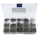 480Pcs/Set M2 M2.5 M3 Din7985 Gb818 Steel Cross Recessed Pan Head Screws Ph Y8J6
