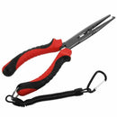 Fishing Pliers Long Nose with Floating Fish Gripper, Needle Nose Pliers Erg