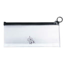 Clear PVC Waterproof Makeup Bag Transparent Travel Cosmetic Wash Pouch (S) A