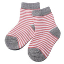 4 Pairs Baby Toddler Boys Girls Kids Soft Cotton Socks Stripe Polka Dot Soc