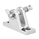 Boat Bimini Top Deck Hinge with Quick Release Pin w/ Screws Stainless Steel