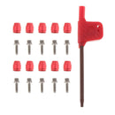 10 Set Bike Hose Hydraulic Disc Brake Oil Connect Insert Oil Needle Olive Head