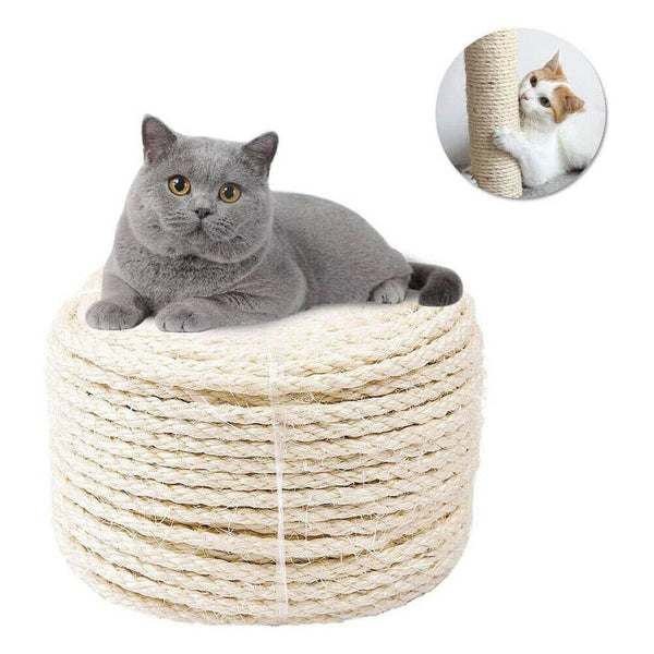 Natural Sisal Rope DIY Cat Scratching Post Replacement