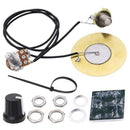 Prewired Amplifier Piezo Transducer Anti Noise Tuner Pickup Wiring Kit Portable