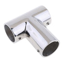 Marine Boat Yacht 316 Stainless Steel Handrail 3 Way Tee 1.26 Inch 32mm Tube