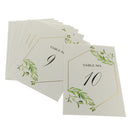 Table NO 1-10 Table Place Card Message Table Name Cards Table Decoration