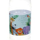 6pcs Safari Animal Water Bottle Label Bottle Wrappers Kids Birthday Party Decor