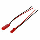 5 Pairs 22AWG 100mm Cable w 2Pin JST M F Plug for RC Battery Motor Connecti