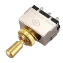 Metal Electric Guitar 3 Way Box Toggle Switch For Les Paul With Metal Tip (