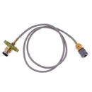 110cm Outdoor Gas Tank Stove Camping Stove Propane Refill Adapter Burner