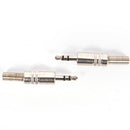 3.5mm 3 Pole Headphone Replacement Jack Male Plug Soldering Connector M&O